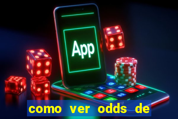 como ver odds de jogos passados